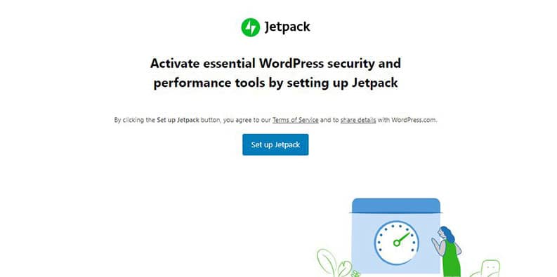 Jetpack setup