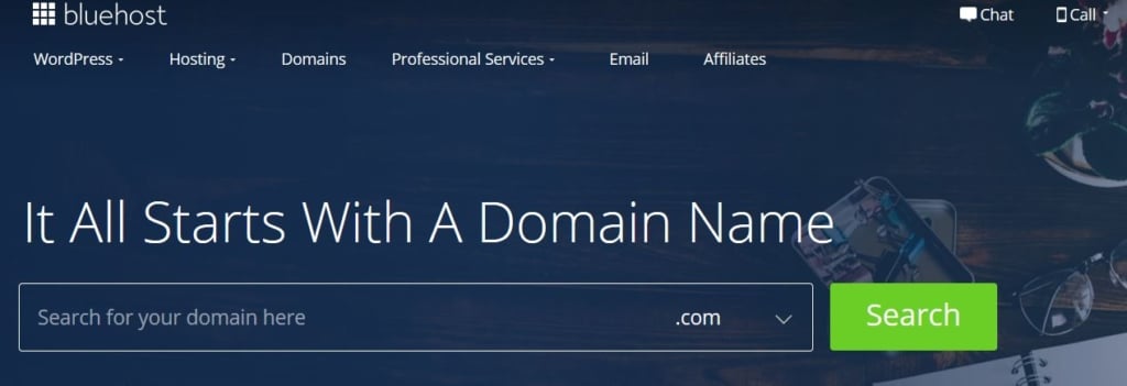 How To Register Domain 2023 - Bluehost domain search